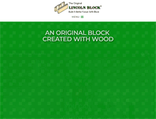 Tablet Screenshot of lincolnblock.com